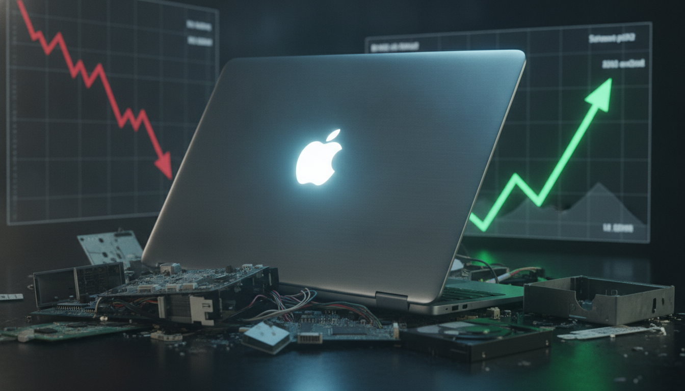Küresel PC Pazarında Daralma: Üreticiler Zorlanırken Apple Büyümeyi Sürdürüyor