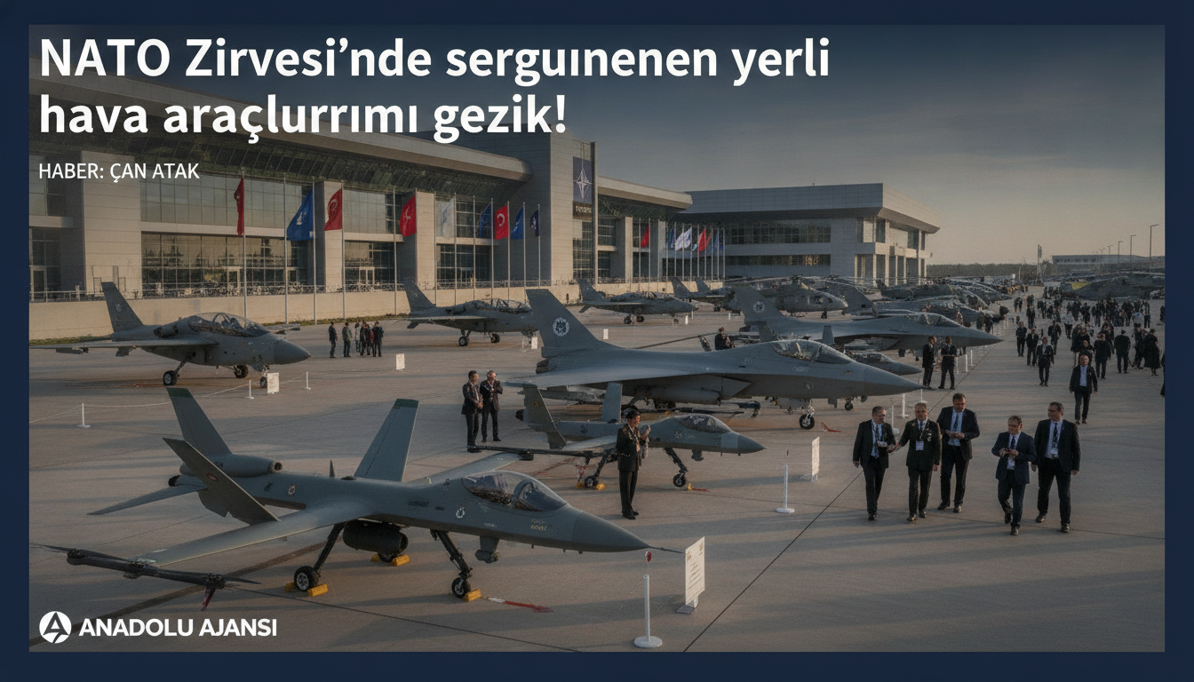 NATO Zirvesi’nde sergilenen yerli hava araçlarımızı gezdik!