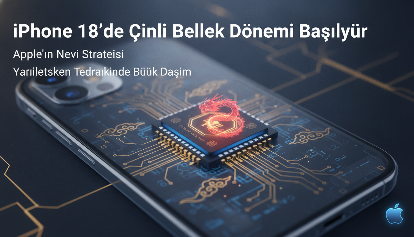 iPhone 18’de Çinli Bellek Dönemi Başlıyor