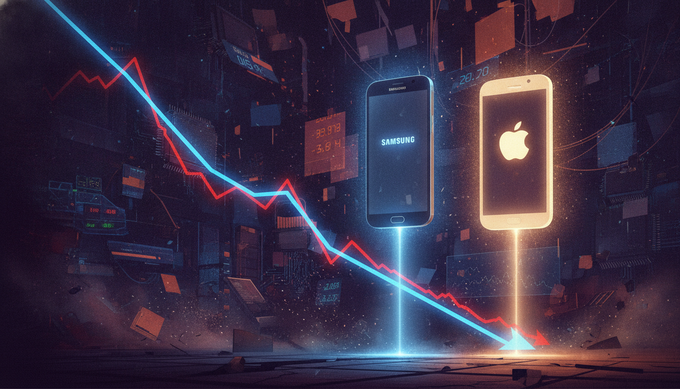 Akıllı Telefon Pazarında Daralma: Samsung Liderliğini Korudu, Apple Payını Artırdı