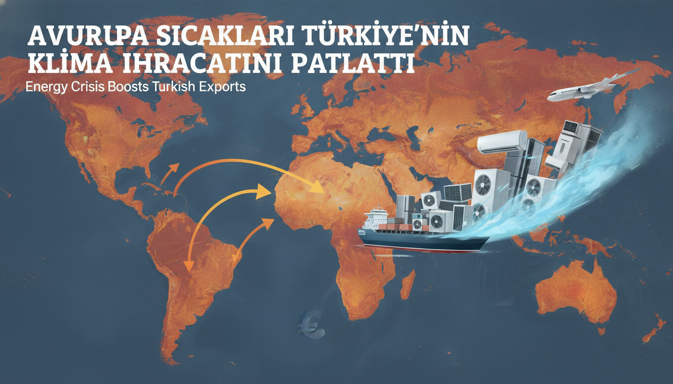 Avrupa Sıcakları Türkiye’nin Klima İhracatını Patlattı
