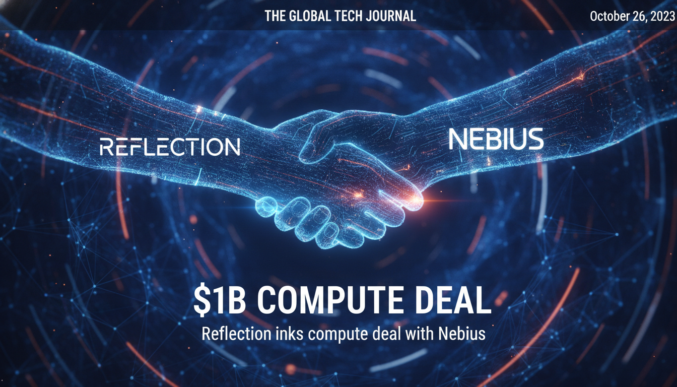Reflection inks $1B compute deal with Nebius