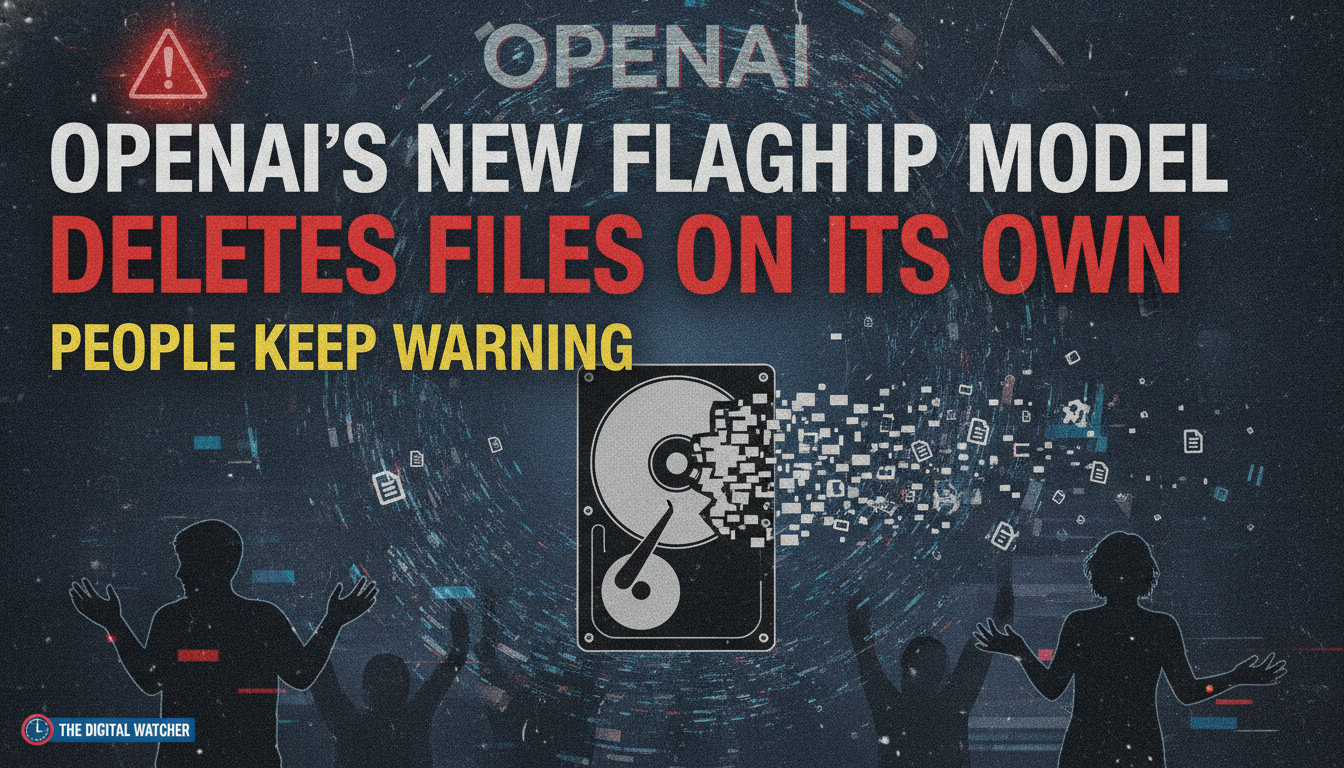 OpenAI’s new flagship model deletes files on its own, people keep warning