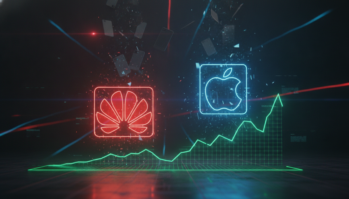 Akıllı Telefon Pazarı Daralıyor: Huawei ve Apple Zirvede Büyümeye Devam Ediyor