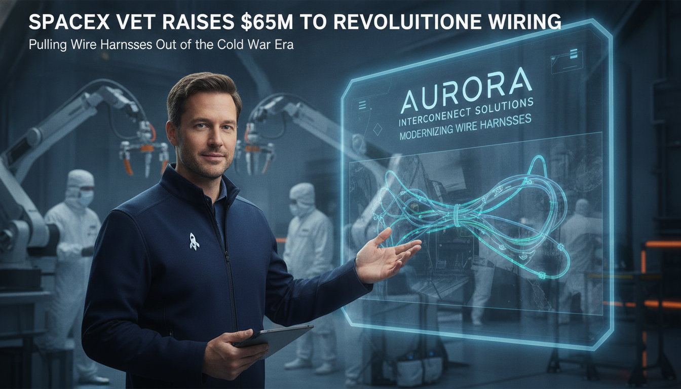 A SpaceX vet raised $65M to pull wire harnesses out of the Cold War era