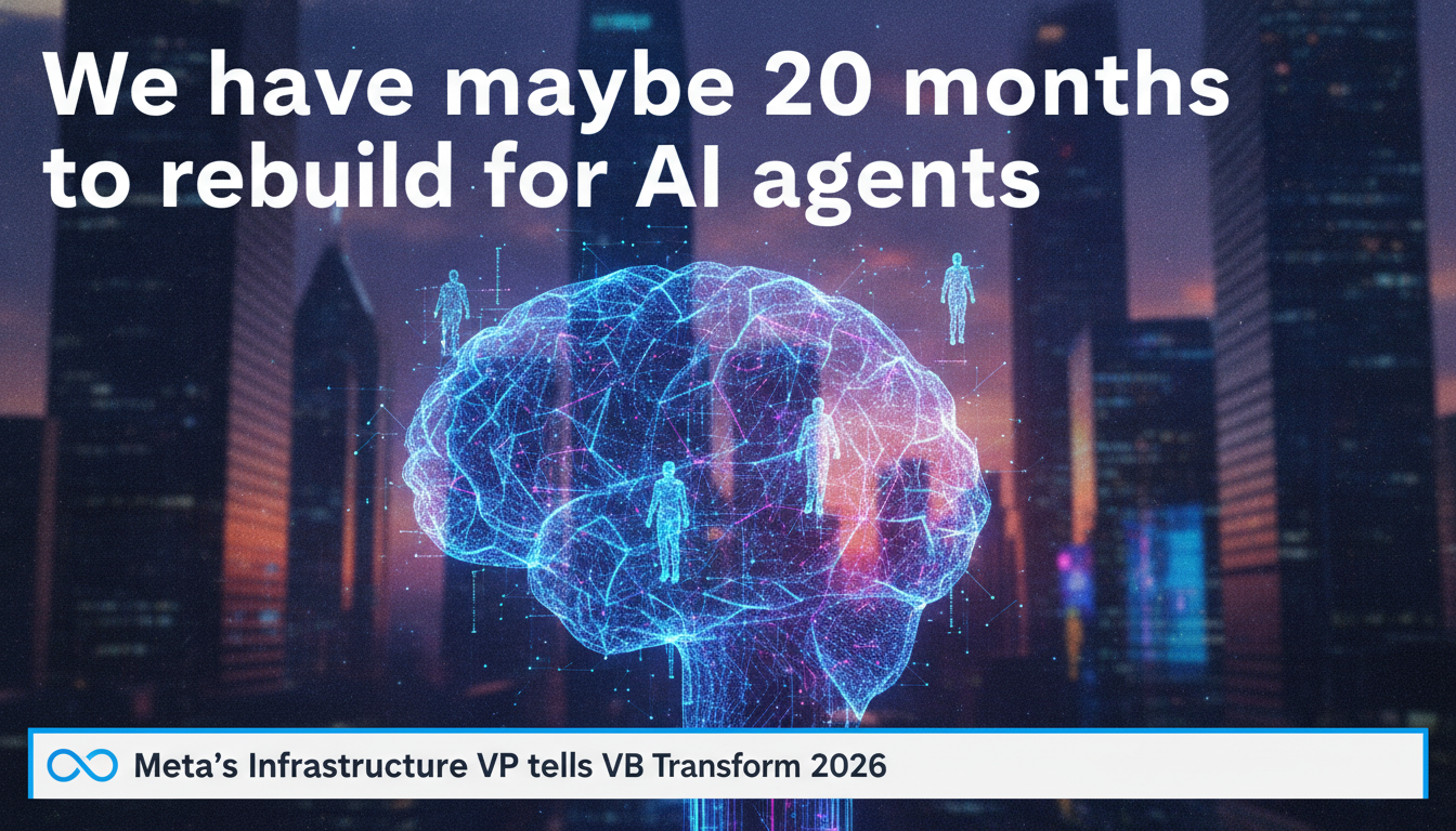 'We have maybe 20 months' to rebuild for AI agents, Meta's infrastructure VP tells VB Transform 2026