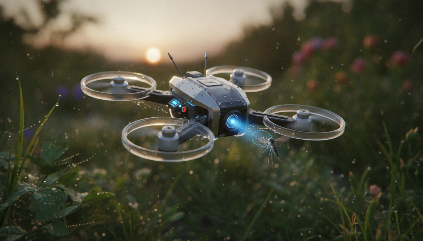 Y Combinator Destekli Tornyol, Sivrisinek Avlayan 40 Gramlık Otonom Mikro Drone Geliştirdi