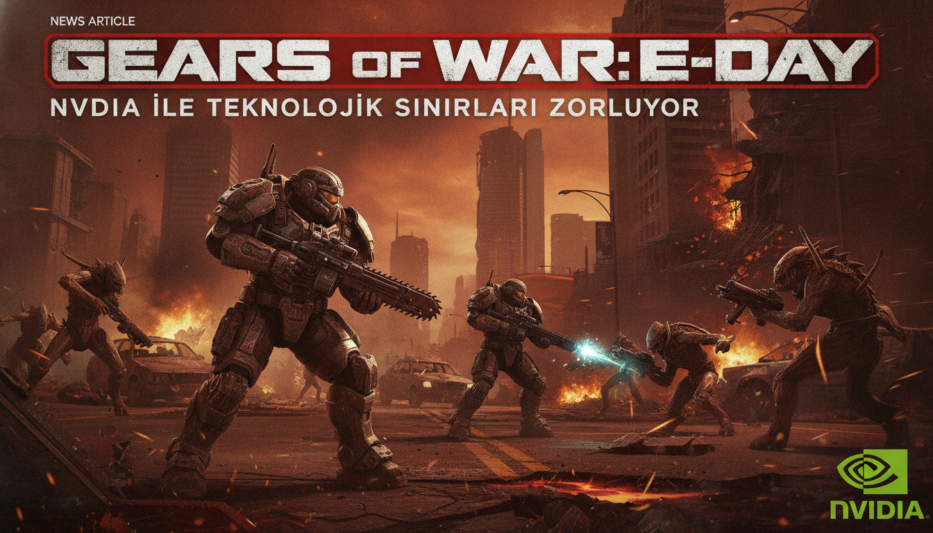 Gears of War: E-Day Nvidia ile Teknolojik Sınırları Zorluyor