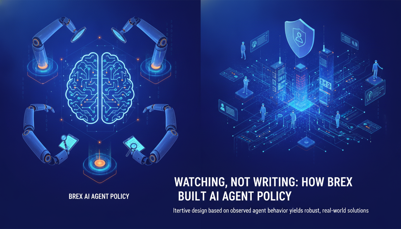 Brex built its AI agent policy by watching what agents actually do, not by writing rules first