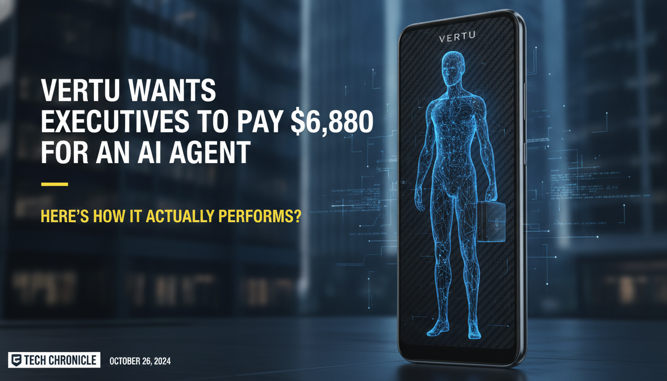 Vertu wants executives to pay $6,880 for an AI agent — here’s how it actually performs