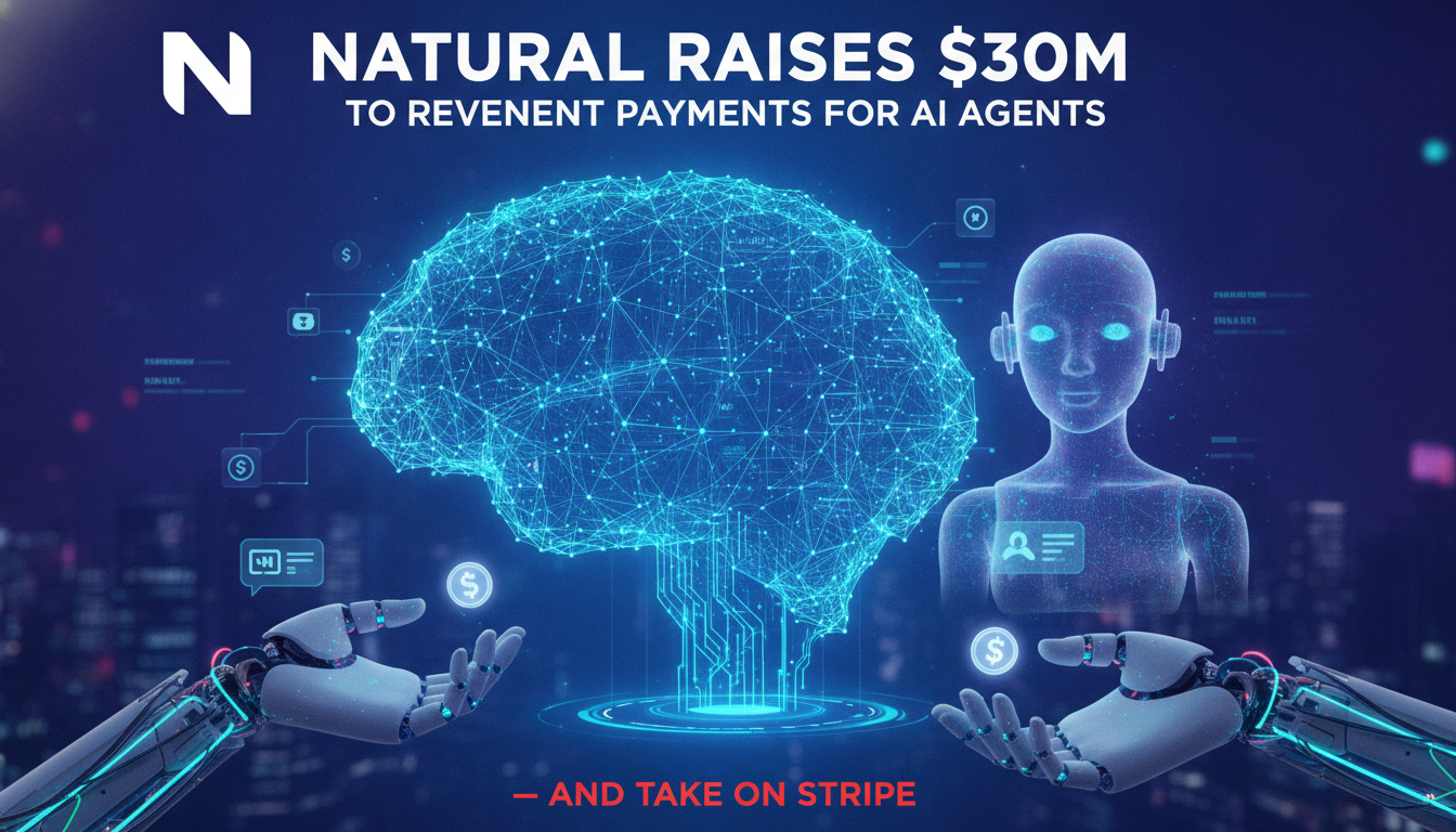Natural raises $30M to reinvent payments for AI agents — and take on Stripe