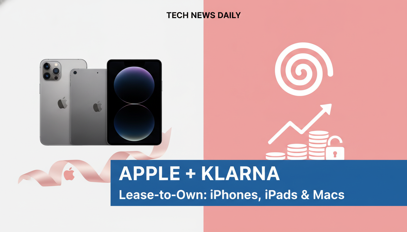 Apple teams up with Klarna to launch a lease-to-own program for iPhones, iPads, and Macs