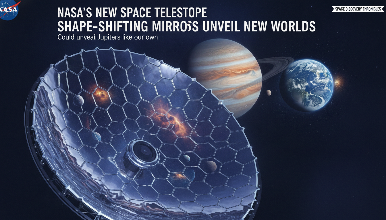 Shape-shifting mirrors on NASA’s new space telescope could unveil Jupiters like our own