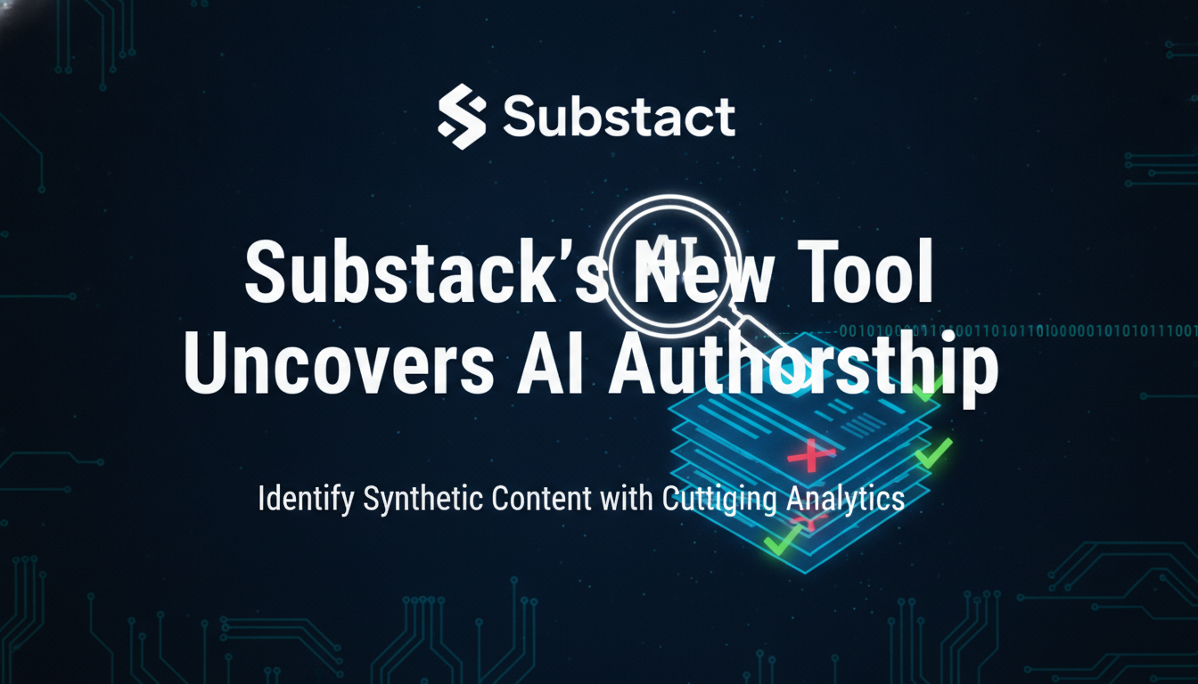 Substack’s new tool tells you who’s been writing their newsletters with AI