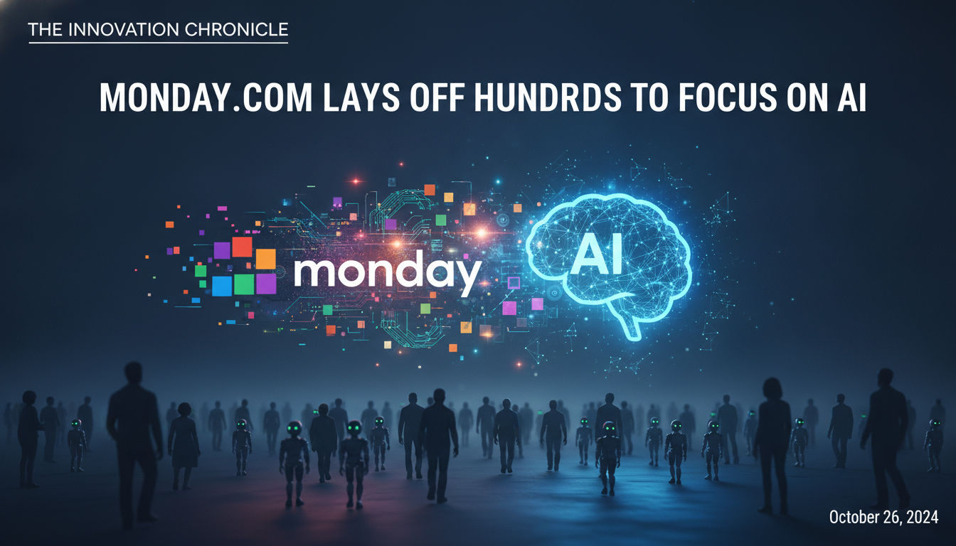 Monday.com lays off hundreds to focus on AI