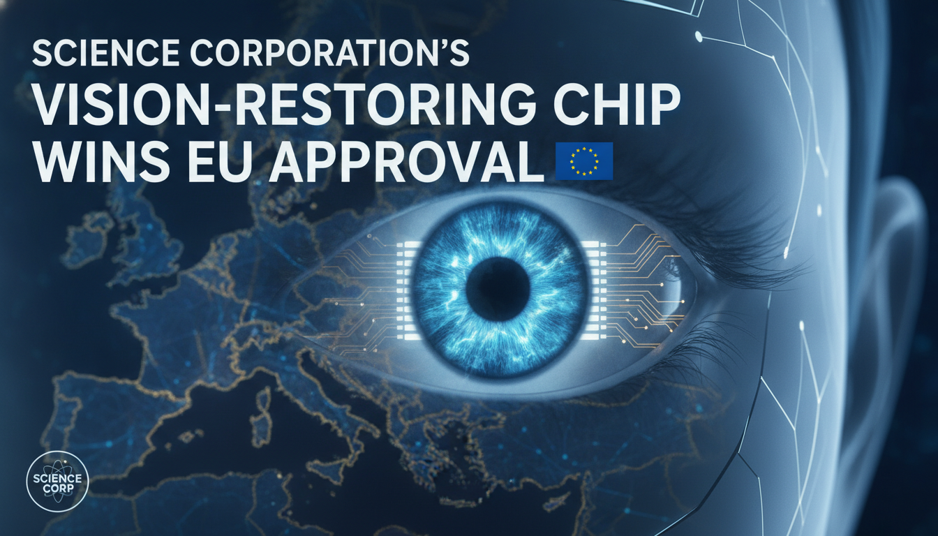 Science Corporation’s vision-restoring chip wins EU approval