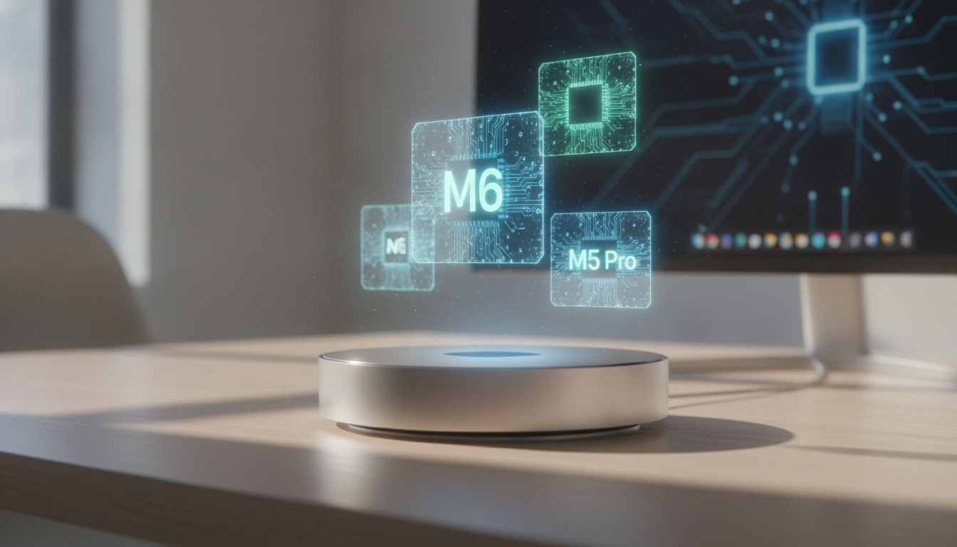 Apple'dan Yeni Mac Mini Sürprizi: M6 ve M5 Pro Çipleri Bir Arada Test Ediliyor