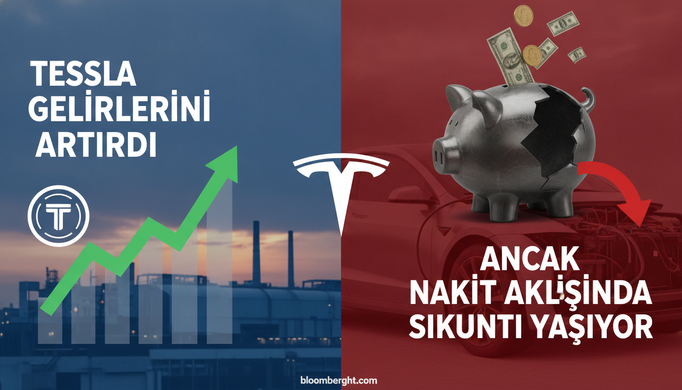 Tesla Gelirlerini Artırdı Ancak Nakit Akışında Sıkıntı Yaşıyor