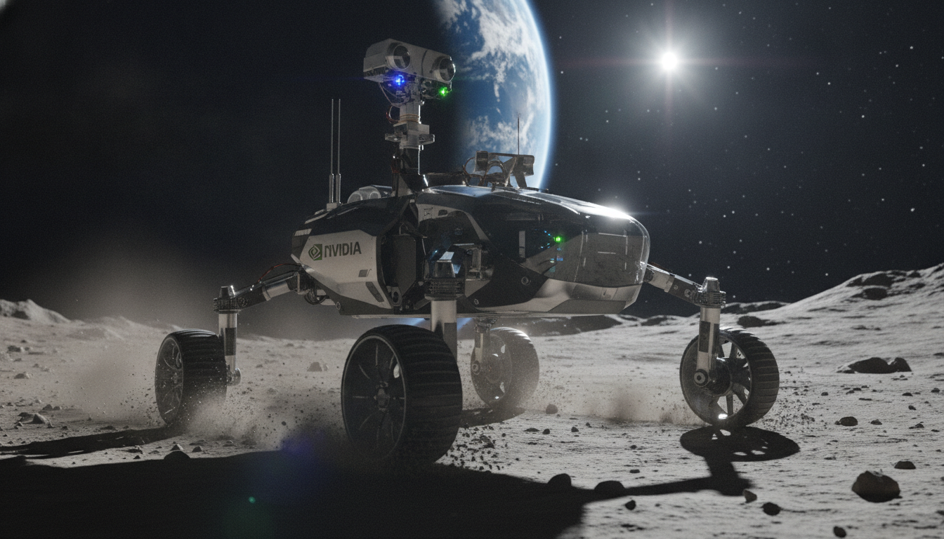 NVIDIA'nın GPU'ları Lunar Outpost ile Ay Yüzeyine Gidiyor