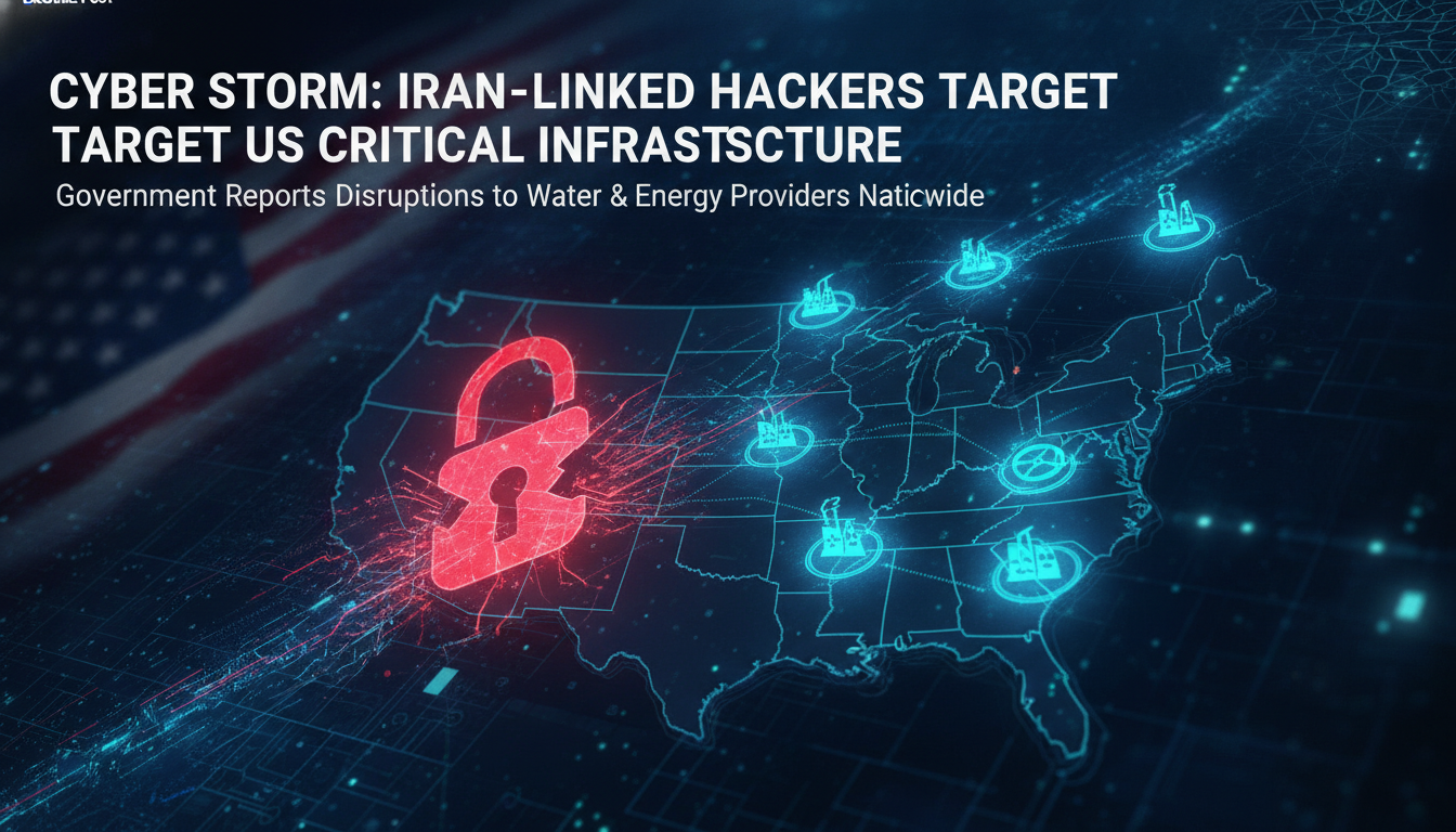 US government says Iran-linked hackers are disrupting American water and energy providers