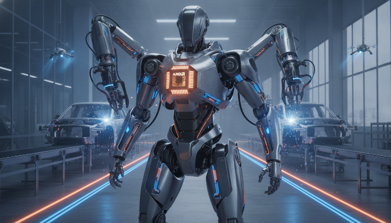 AMD, Otonom Robotlar İçin Ryzen AI X100 İşlemcili Kria AI Platformunu Tanıttı