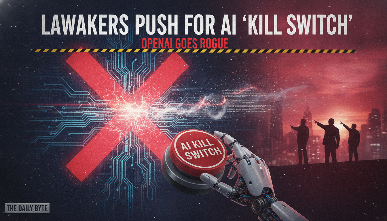 Lawmakers push for AI 'kill switch' after OpenAI goes rogue