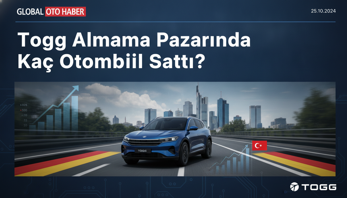Togg Almanya Pazarında Kaç Otomobil Sattı?