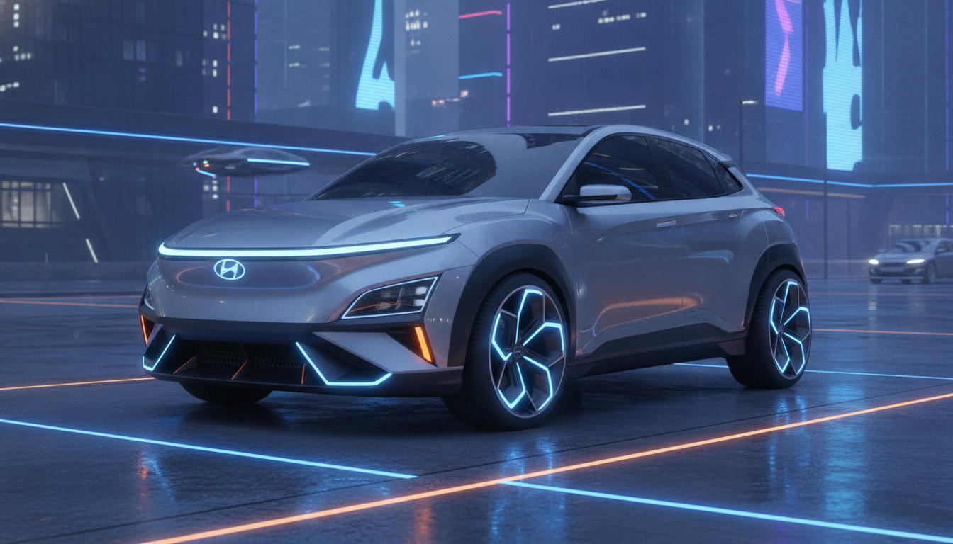 Yeni Hyundai Kona'nın Tasarımı Sızdırıldı: Fütüristik Çizgiler ve Yeni Teknolojiler