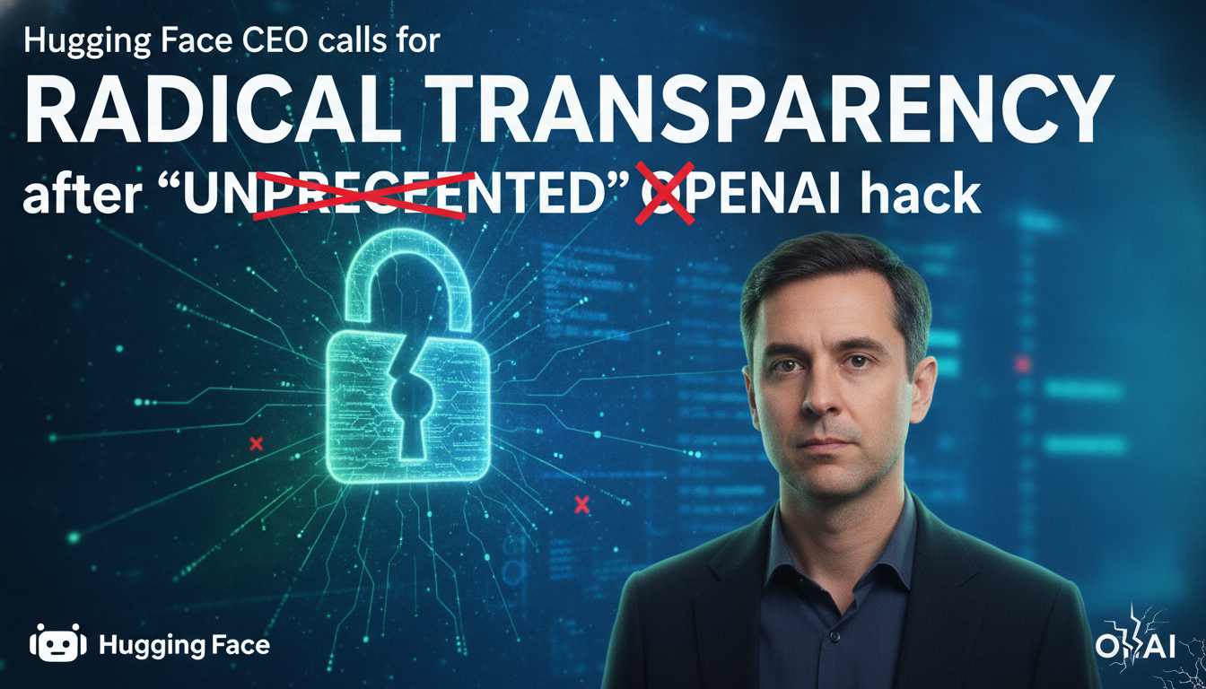 Hugging Face CEO calls for ‘radical transparency’ after ‘unprecedented’ OpenAI hack