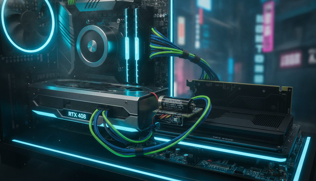 RTX 4080'li Oyuncu Bilgisayarına NVIDIA Tesla V100 Entegre Edildi: Uygun Maliyetli Yerel LLM İstasyonu
