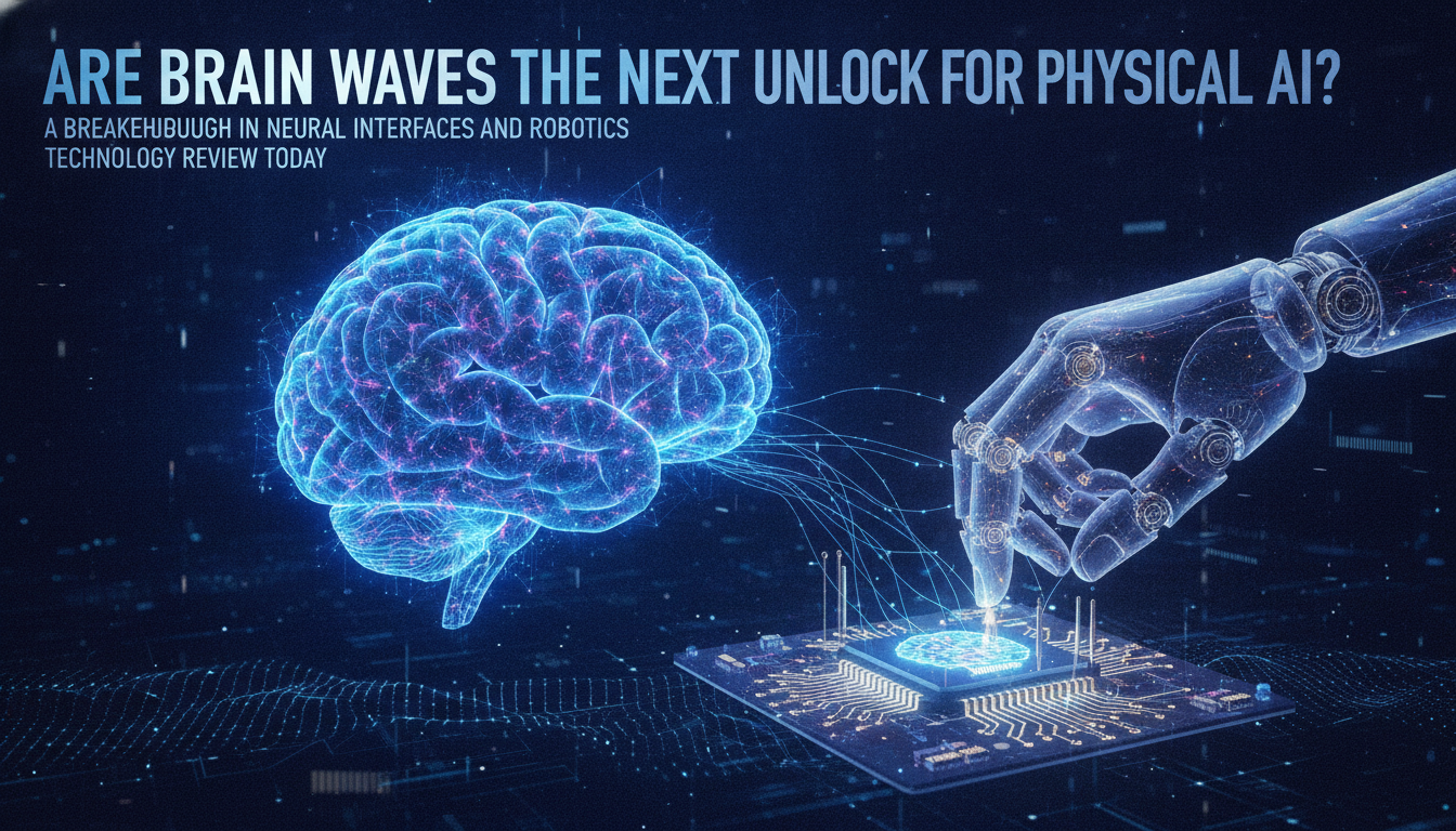 Are brain waves the next unlock for physical AI?