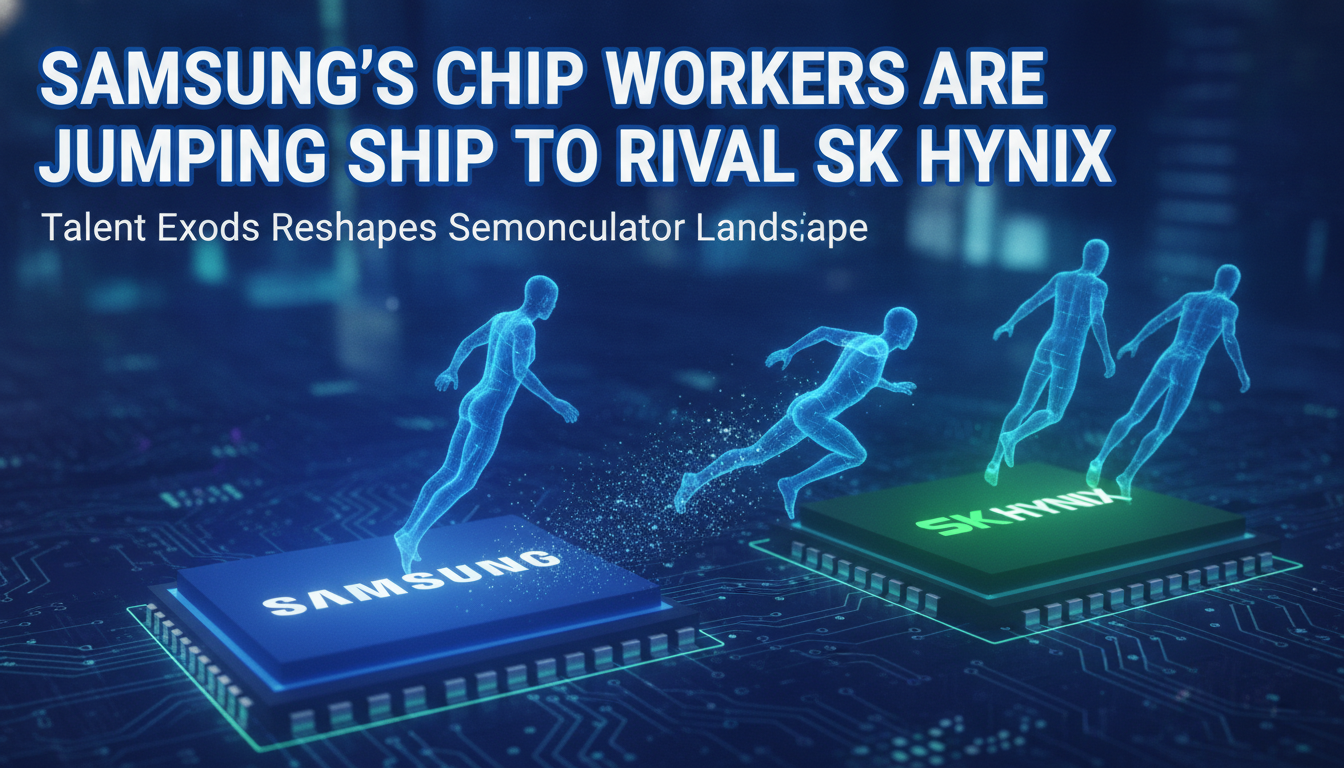 Samsung’s chip workers are jumping ship to rival SK Hynix