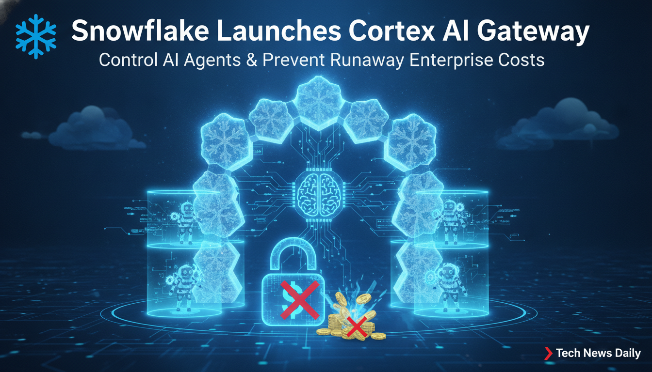 Snowflake launches Cortex AI Gateway to control AI agents and prevent runaway enterprise costs
