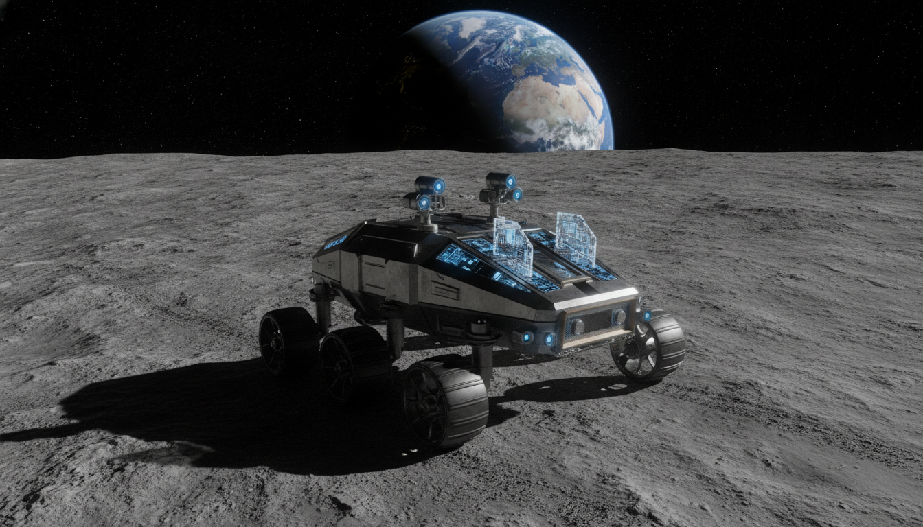 Ay'da Uç Yapay Zeka Dönemi: NVIDIA ve Lunar Outpost'tan Stratejik Uzay Ortaklığı
