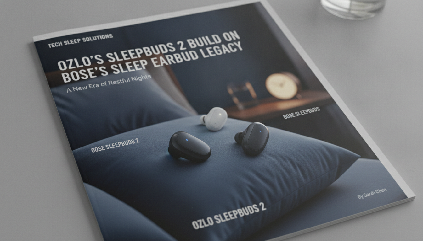 Ozlo’s Sleepbuds 2 build on Bose’s sleep earbud legacy