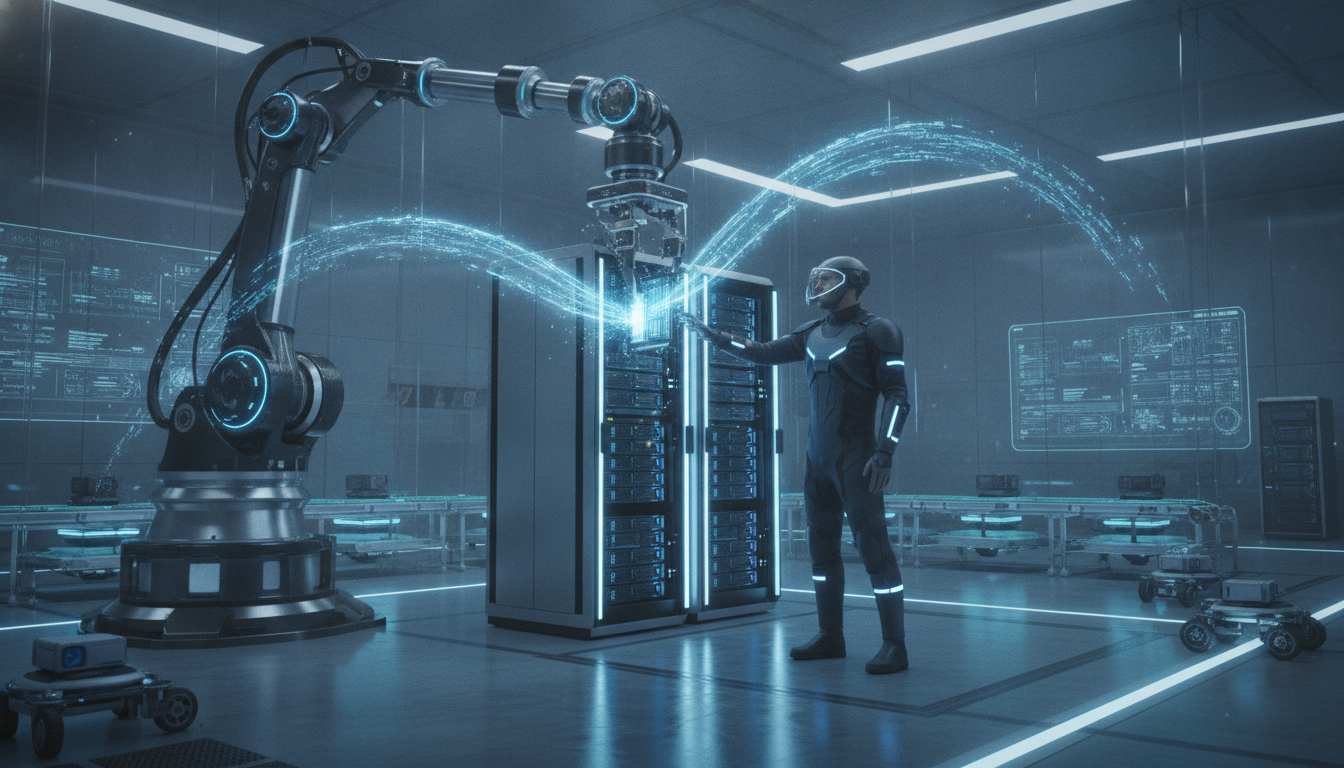 Bright Machines'ten Yapay Zeka Altyapı Üretimini Hızlandıran Hibrit Robotik Hücre