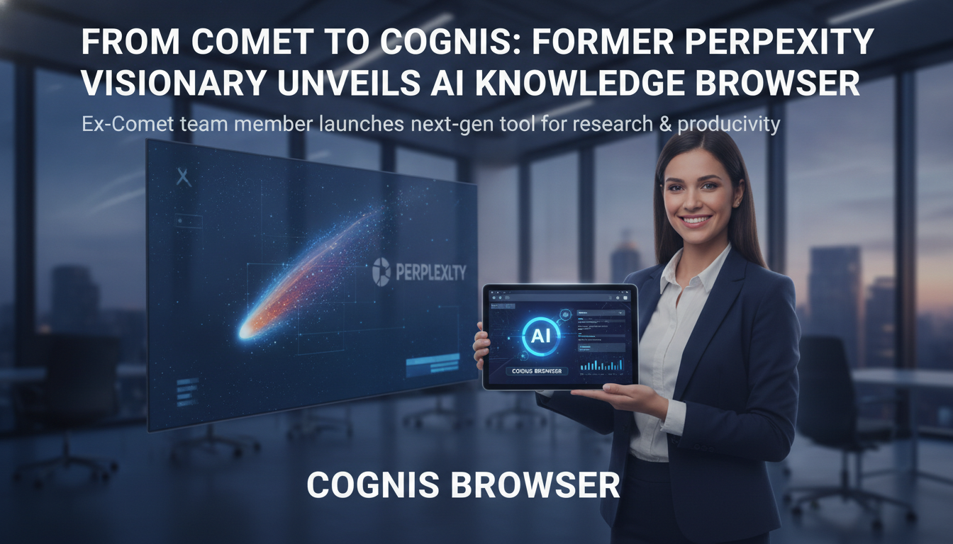 Perplexity employee who worked on Comet launches an AI browser aimed at knowledge work