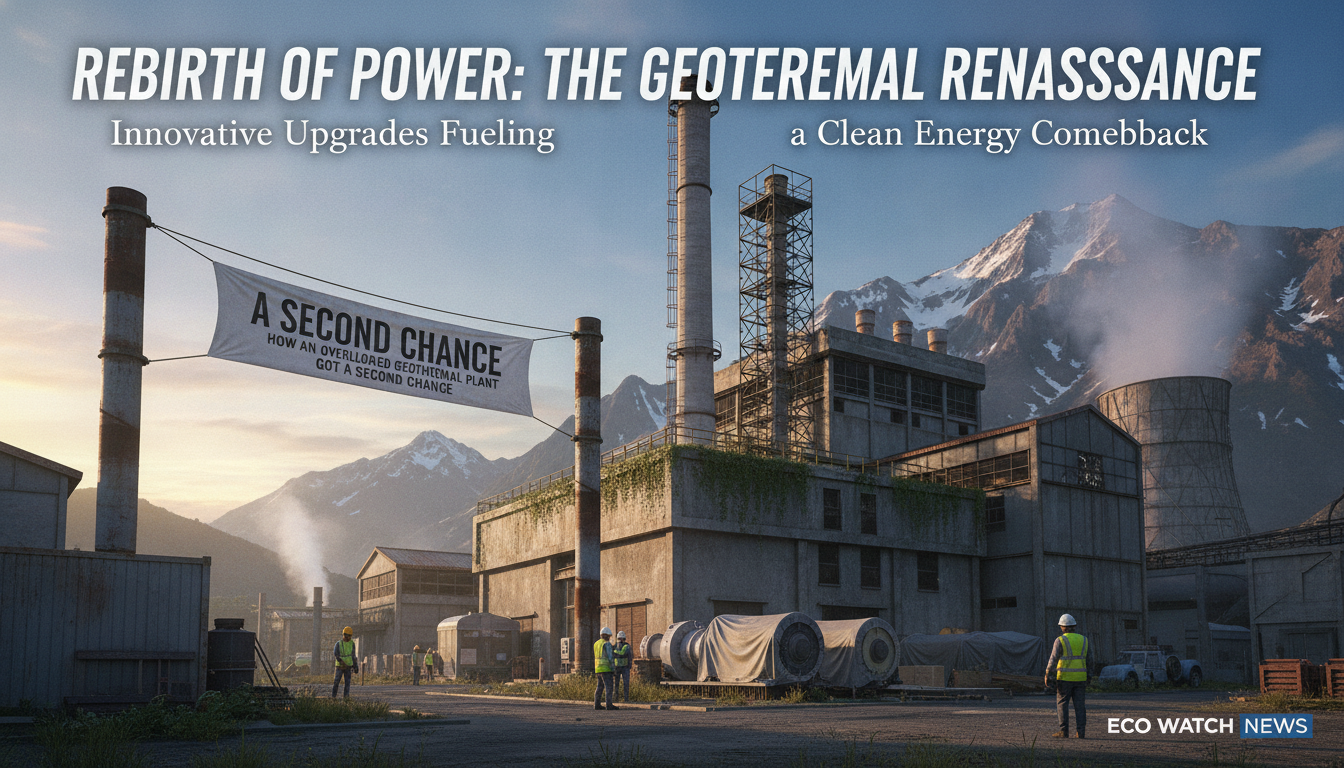 How an overlooked geothermal plant got a second chance