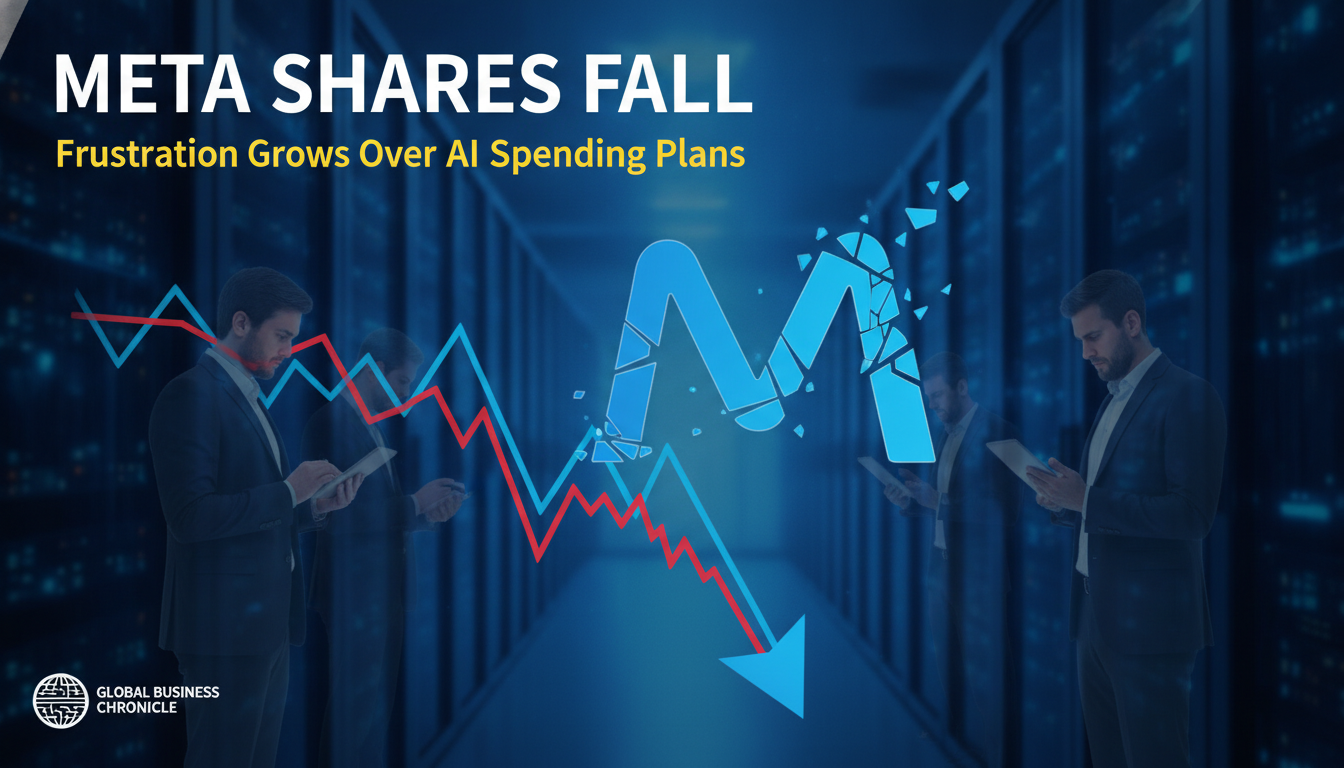 Meta shares fall as frustration grows over AI spending plans