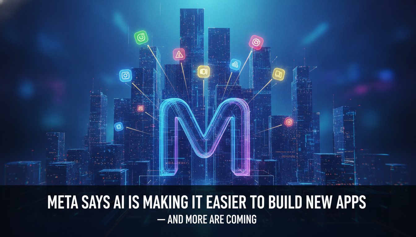 Meta says AI is making it easier to build new apps — and more are coming