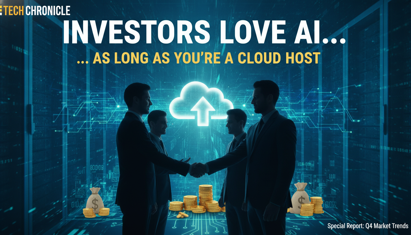 Investors love AI, as long as you’re a cloud host