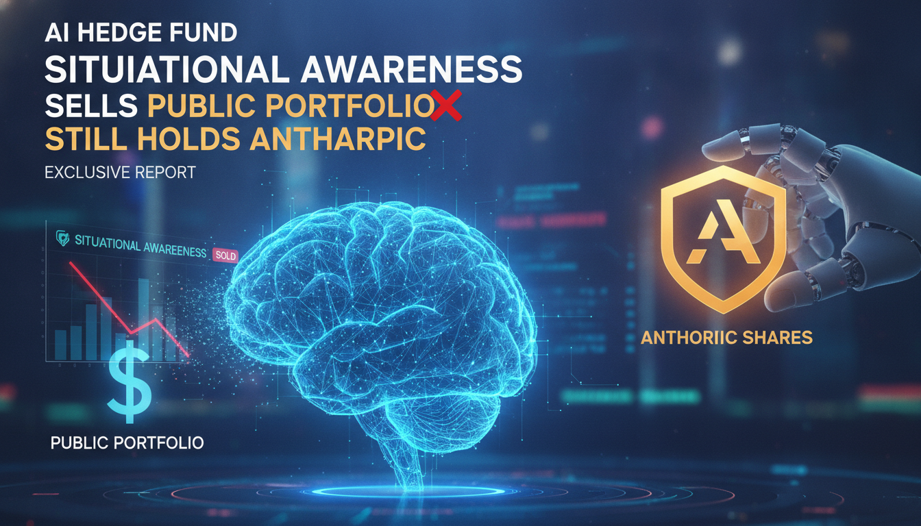 AI hedge fund Situational Awareness may have sold its public portfolio, but it still has its Anthropic shares