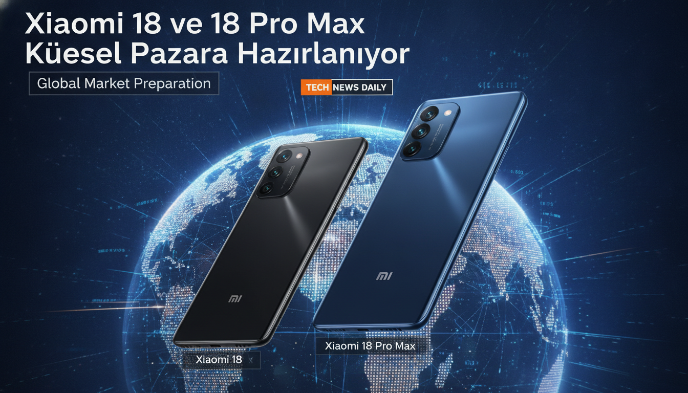 Xiaomi 18 ve 18 Pro Max Küresel Pazara Hazırlanıyor
