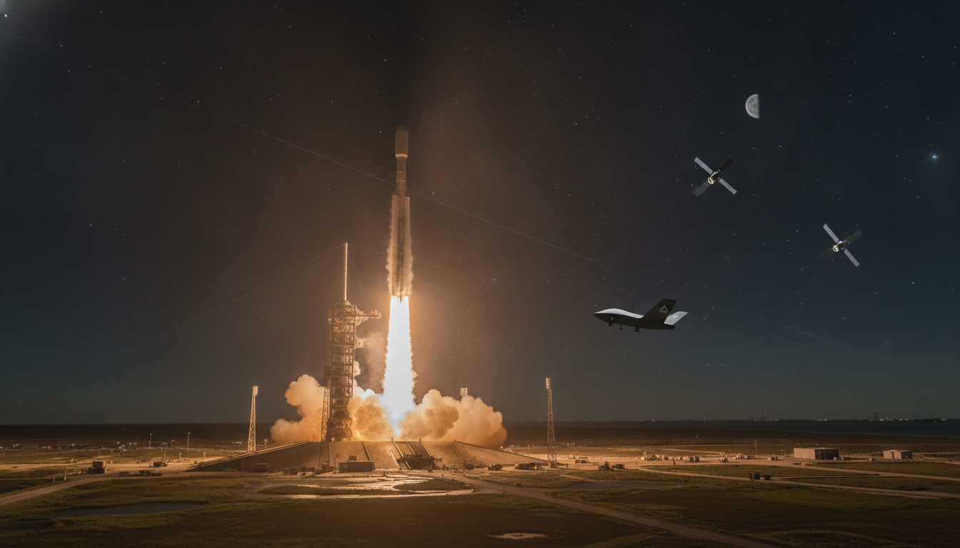 ABD Uzay Kuvvetleri ve SpaceX'ten 1,6 Milyar Dolarlık Fırlatma Anlaşması