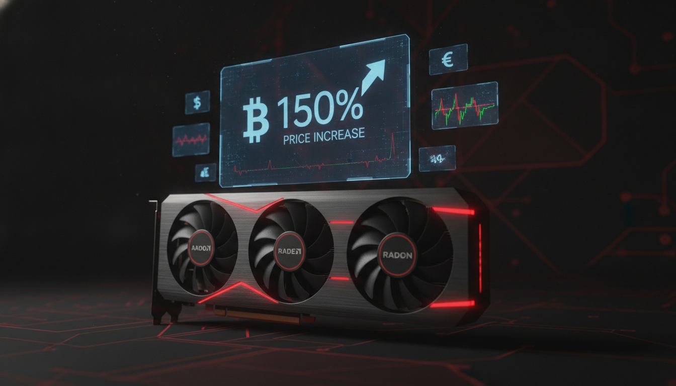 DRAM Maliyetleri Katlandı: AMD Ekran Kartlarına Yüzde 10 Zam Geliyor
