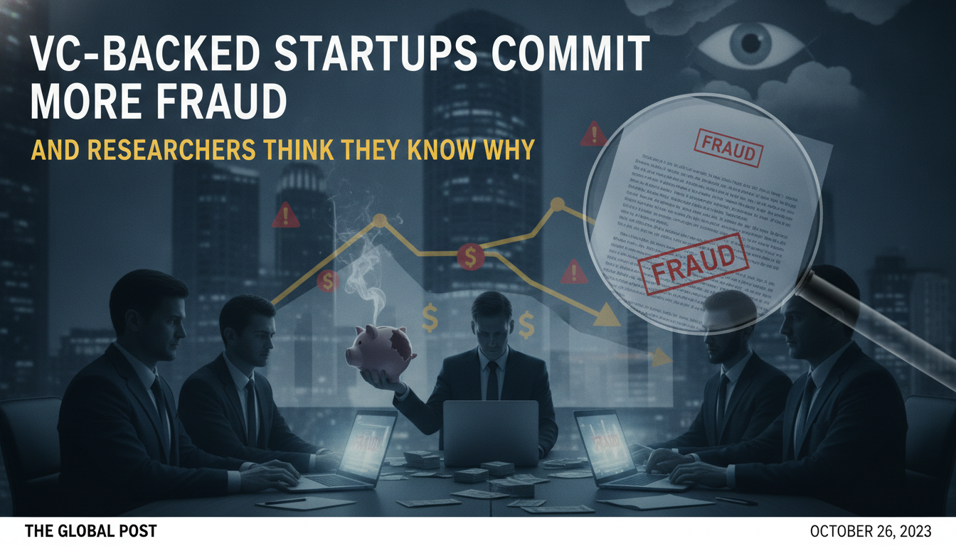 VC-backed startups commit more fraud, and researchers think they know why