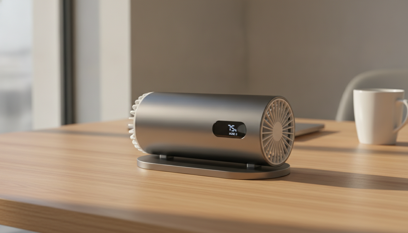 Dyson ve Shark'ın Üst Düzey Taşınabilir Mini Fanları İncelemede