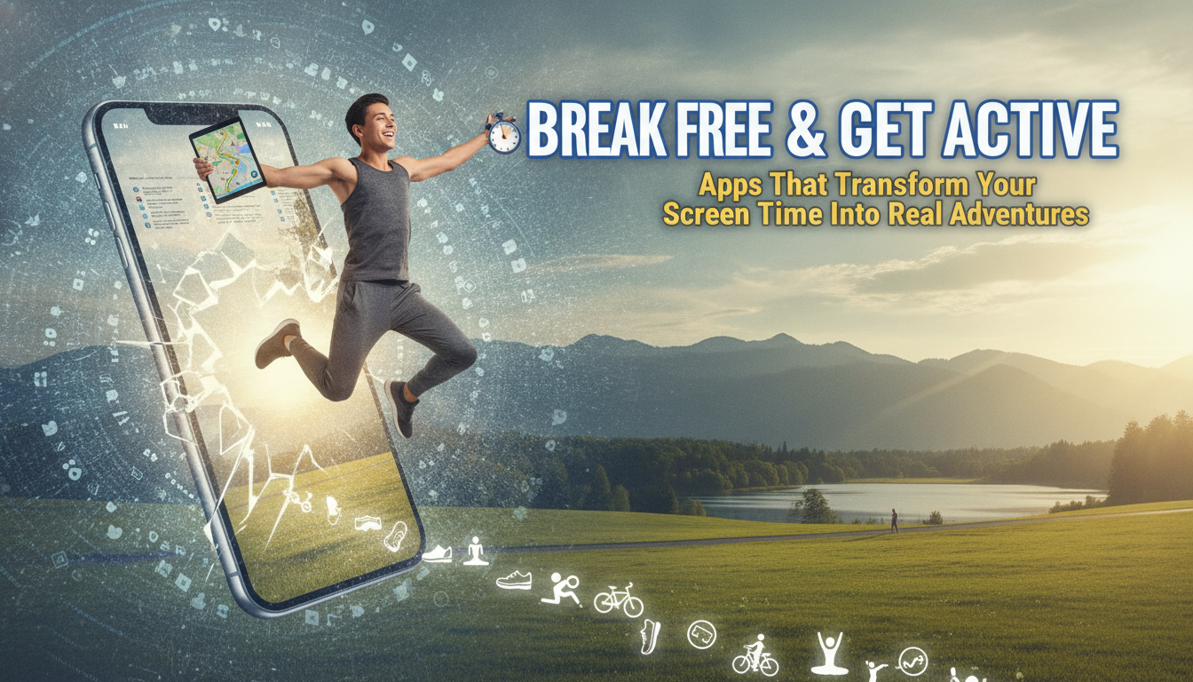Apps that help you break free from doomscrolling and get active