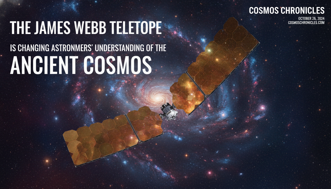 The James Webb Telescope Is Changing Astronomers’ Understanding of the Ancient Cosmos