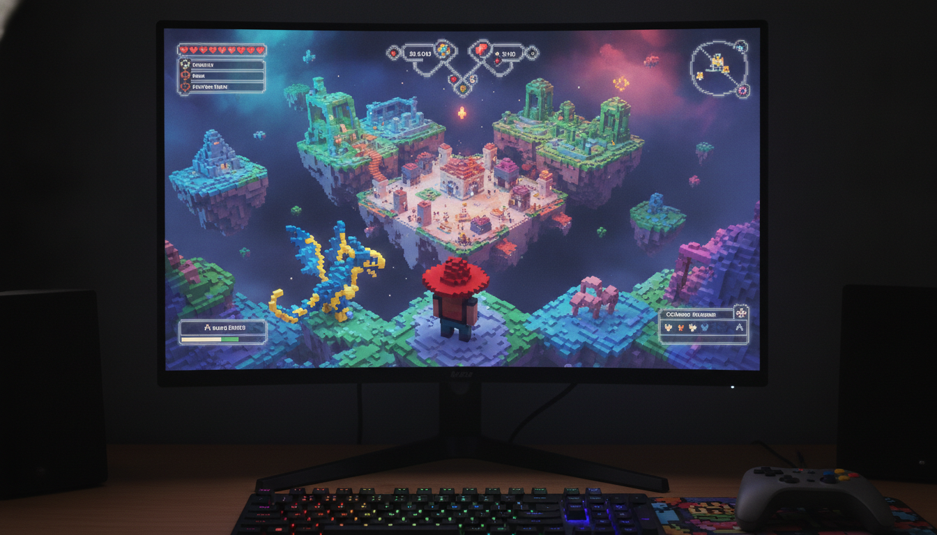 Klasik Pokémon Oyunları 3D Voxel Grafikleriyle PC'ye Taşındı
